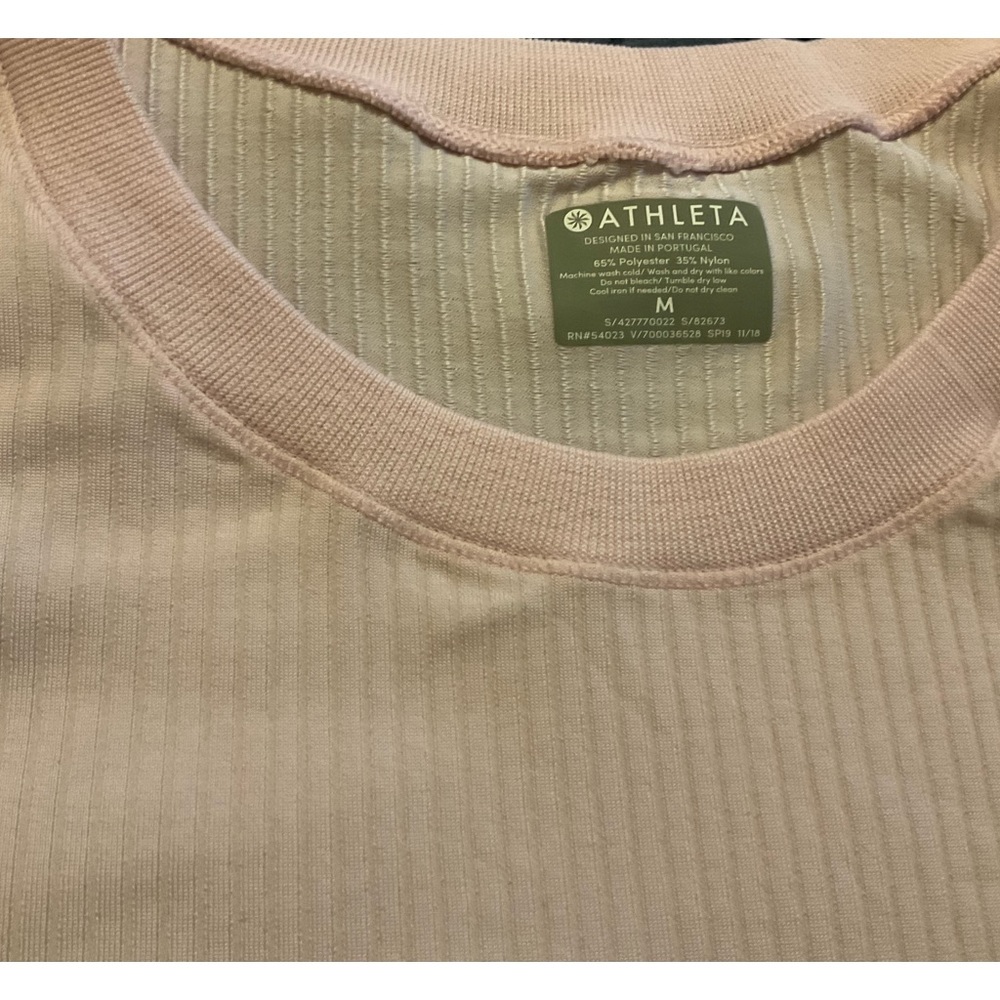 Pink shirt from Athleta